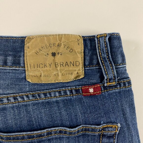 Lucky Brand 429 Classic Straight Jeans Mens 38 x 30 Measures 36 x 27.5 Blue - Picture 5 of 12